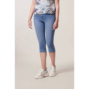 Miss Etam slim fit capri jeans Jackie medium blue denim