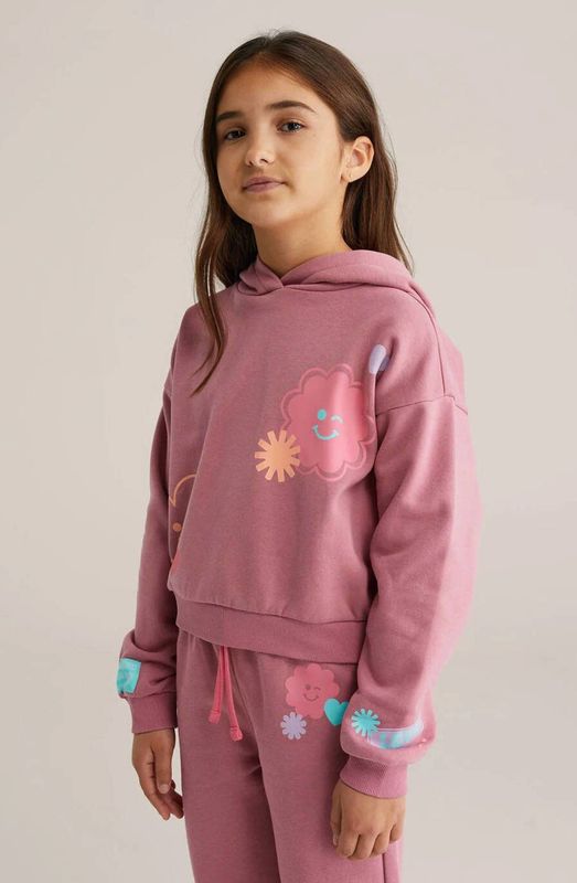 WE Fashion sweater roze