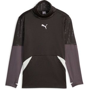 Puma voetbalshirt zwart/bruin