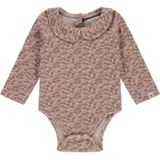 A Tiny Story romper met bloemen print bruin/beige