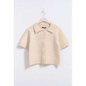 Gina Tricot - Gebreide Cardigan - Dames - 1/2-mouwen