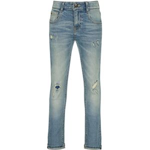 Raizzed slim fit jeans Boston Crafted met slijtage tinted blue