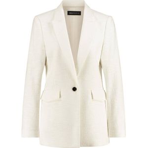 Expresso getailleerde blazer ecru