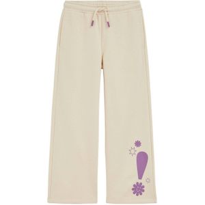 WE Fashion loose joggingbroek ecru