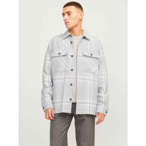 JACK & JONES PREMIUM geruit regular fit overshirt JPRRAYMOND