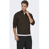 Onscooper - Gebreide Pullover - Hoge Hals - Lange Mouwen - Regular Fit