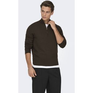 Onscooper - Gebreide Pullover - Hoge Hals - Lange Mouwen - Regular Fit