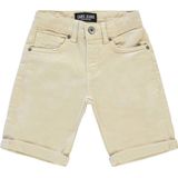 Cars slim fit casual short BLACKER ecru