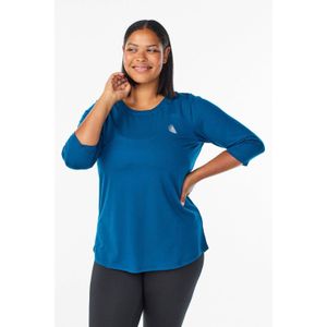 ACTIVE By Zizzi Plus Size sportshirt donkerblauw