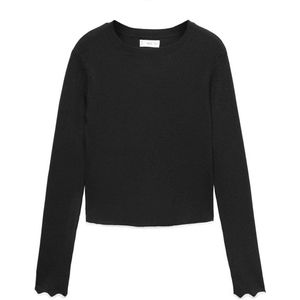 Mango Kids longsleeve zwart