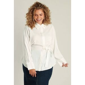 YEST - CURVE Giselle - Blousetop - Off White