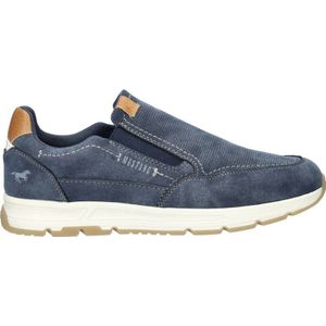 Mustang slip-on sneakers blauw