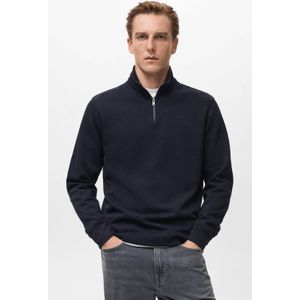 Mango Man sweater donkerblauw