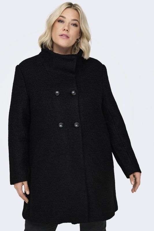 ONLY CARMAKOMA - CARNEWSOPHIA WOOL COAT OTW - Gewatteerde Jas - Dames