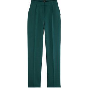 Scotch & Soda relaxed pantalon donkergroen