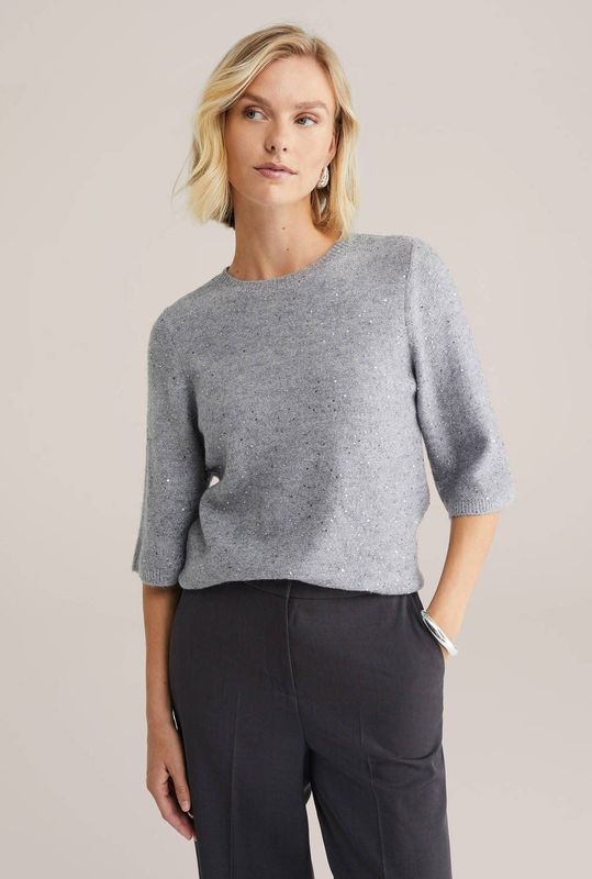 WE Fashion - Dames Trui - Pailletten