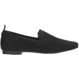 La Strada knitted loafers zwart/zilver