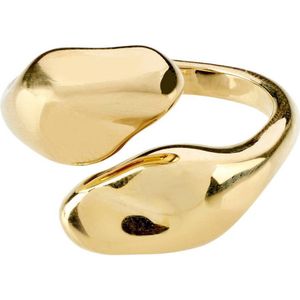 PILGRIM gold plated ring Chantal