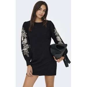 ONLY jurk gebreid zwart