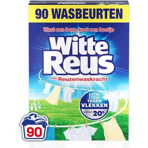 Witte Reus waspoeder Poeder - Waspoeder - Witte Was - Grootverpakking - 90 wasbeurten