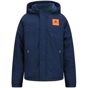 Retour Jeans gewatteerde winterjas Ebbe donkerblauw