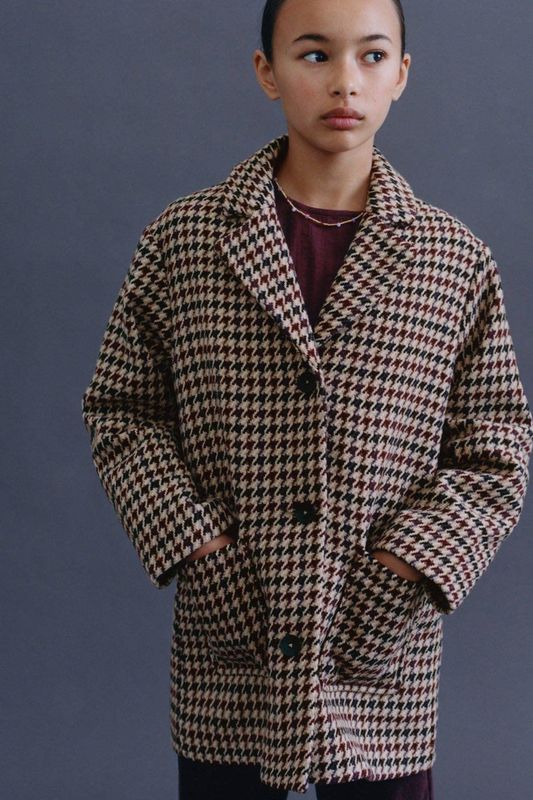 Mango - Jas - Kids - Met Lange Mouwen