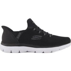 Skechers slip-on sneakers zwart