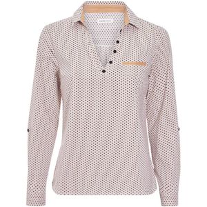 Cache Cache geweven blousetop met grafische print wit/ beige/ zwart