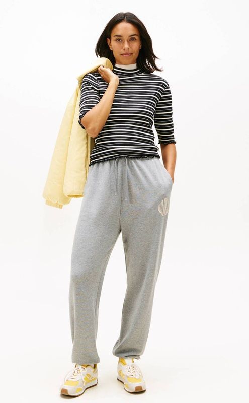 TOMMY HILFIGER Shirt  zwart / wit