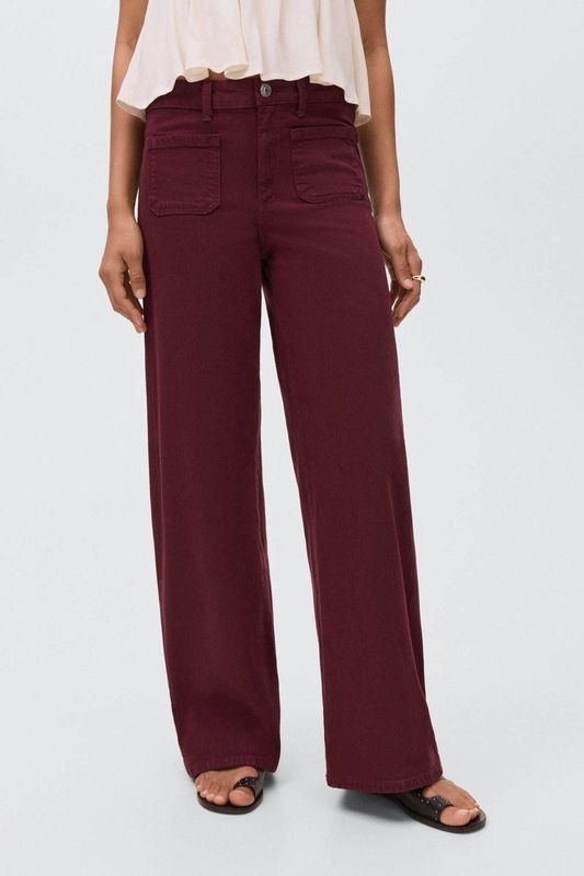 MANGO TEEN - Jeans - Wijde Pijp - Lage Taille