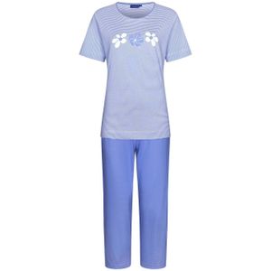 Pastunette pyjama lichtblauw/wit