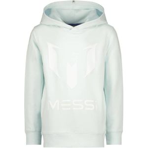 Vingino x Messi hoodie met logo lichtblauw