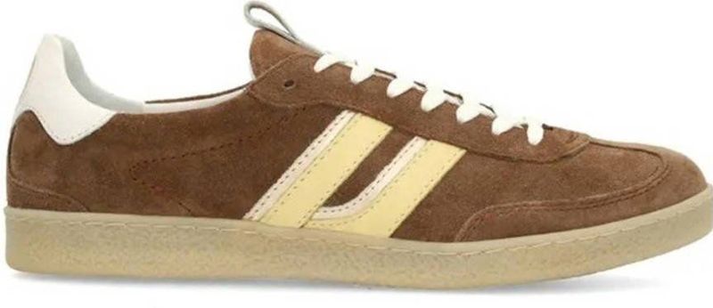 Sacha suède sneakers bruin