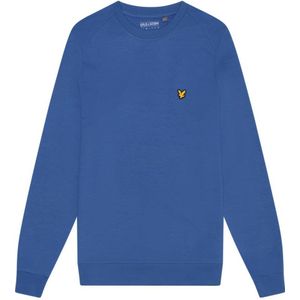 Lyle & Scott sweater kobaltblauw