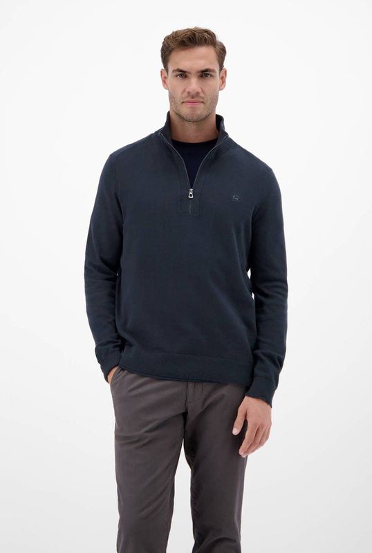 LERROS sweater donkerblauw