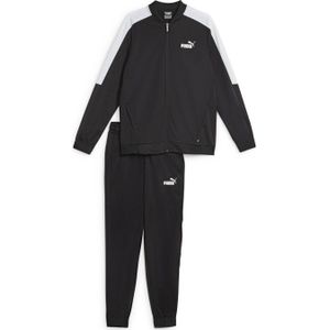 Puma Senior trainingspak Baseball Tricot Suit zwart/wit