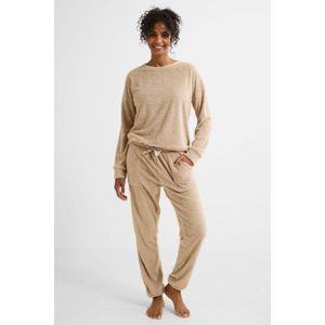 Dreamcovers fleece huispak beige