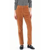 Caroll high waist bootcut jeans camel