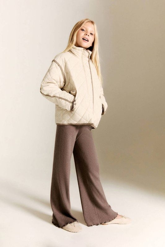 Mango Kids tussenjas beige