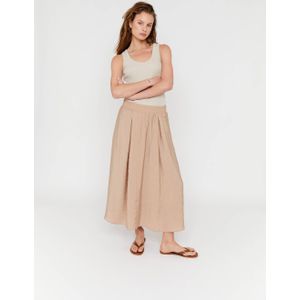 Moscow A-lijn rok beige