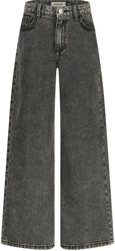 Raizzed high waist wide leg jeans grey denim