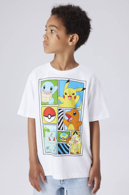 NAME IT KIDS Pokemon T-shirt wit