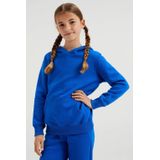 WE Fashion Blue Ridge unisex hoodie kobaltblauw