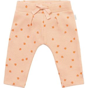 Noppies baby regular fit broek Belle van biologisch katoen oranje
