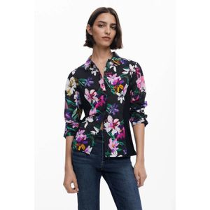 Desigual - Blouse - Gemengde Kleuren - Klassieke Blouse - Lange Mouw