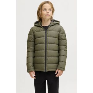 Jack & Jones - JCOPOINT PU PUFFER JACKET BF JNR - Gewatteerde Jas - Grape Lea