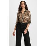 Morgan - CLION - Blouse - Lichtbruin/Zwart - Dierenprint - Lange Mouw