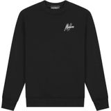 Malelions - Sport Logo Sweater - Zwart - Regular Fit