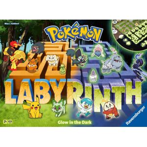 Ravensburger - Pokémon Labyrinth Glow in the Dark - Strategisch Bordspel
