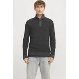 JACK & JONES - JJETHAN - Gebreide Trui - Antraciet